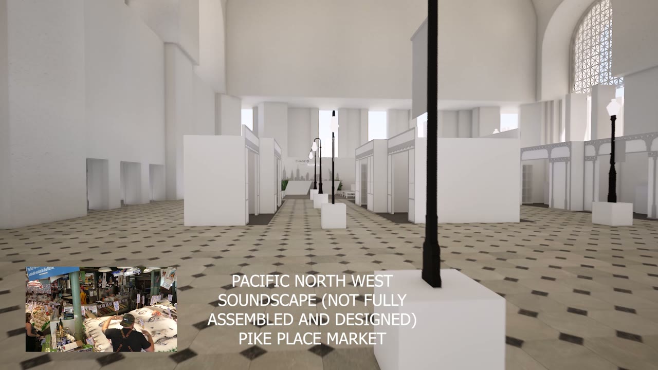 Lamppost soundscape demo — regional audio from the embedded speakers