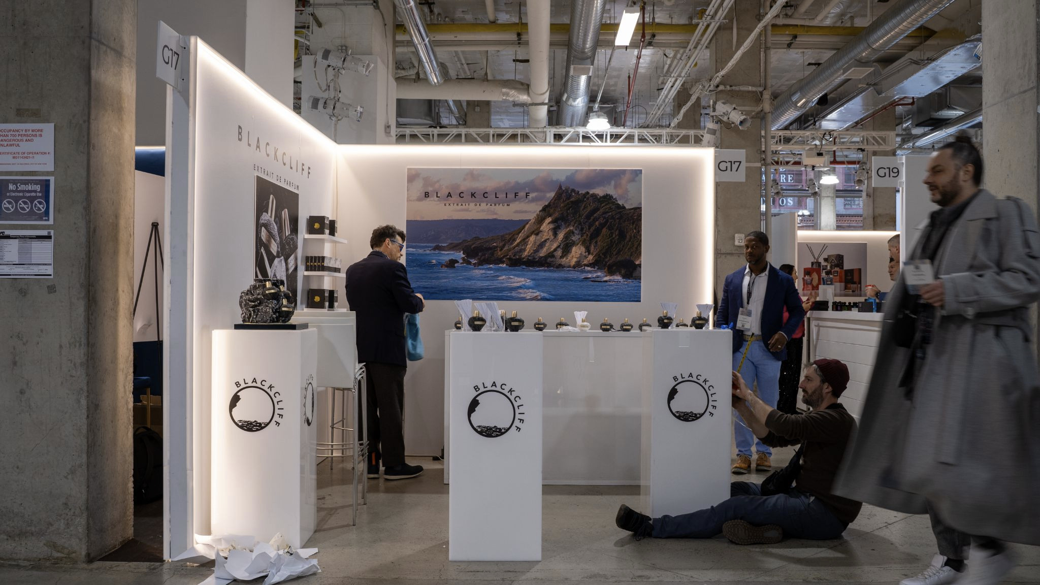 ScentXplore exhibitor booth on the show floor